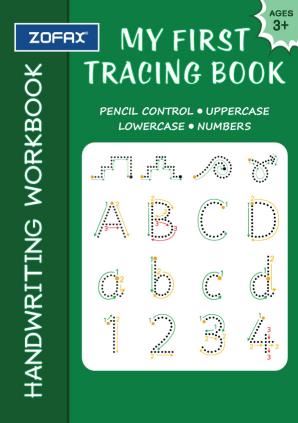 My First Tracing Book for Kids Ages 3 to 5 Learn to Write ABC 123 Handwriting Book