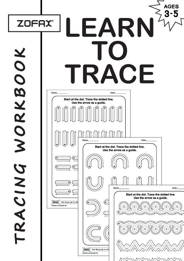 Preschool Line Tracing Worksheets, Trace Pages Printable, Homeschool Book, Kindergarten Curriculum Learning, Pre Handwriting Tracing, Fine Motor Skills, Toddler Learning